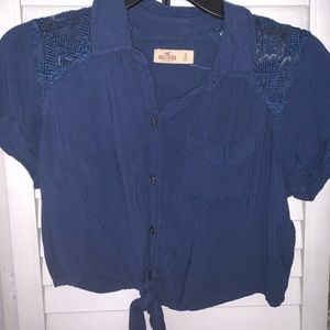 Tied Up Hollister Navy Blue (size s)